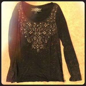 Sparkly long sleeve